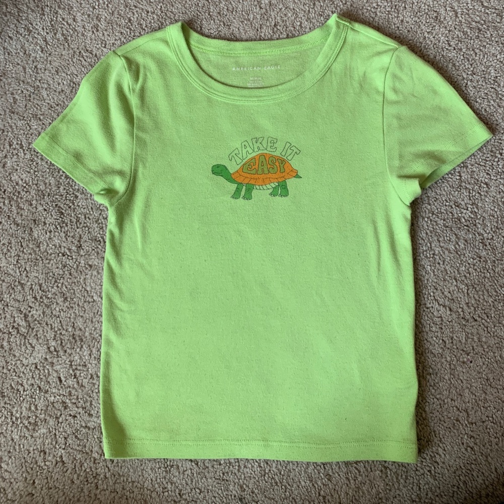American Eagle baby tee